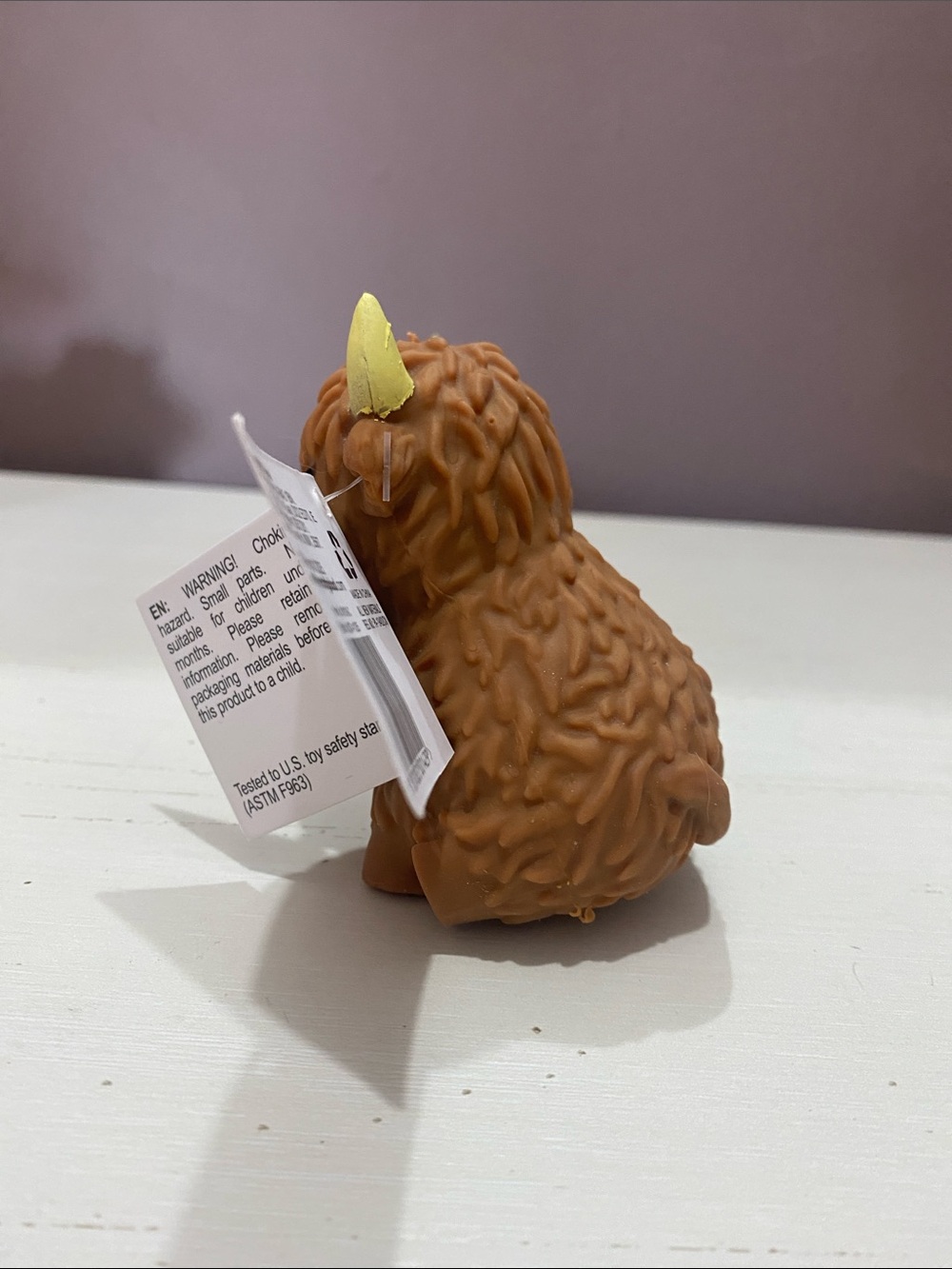 Squishy Mini Highland Cow 3.5” Toy - Picture 4 of 4